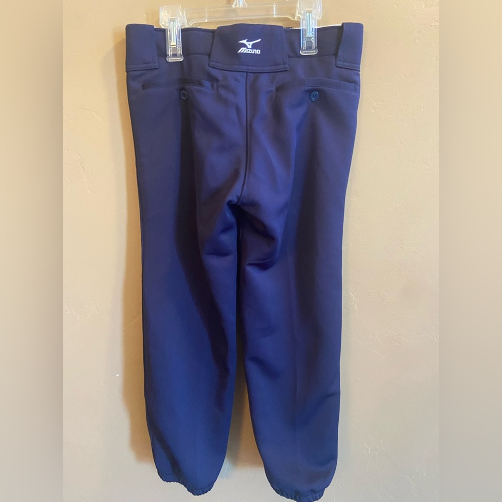Mizuno Women's MVP Pro Softball Pants size small Navy - Picture 3 of 6